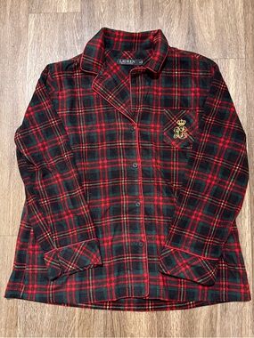 Lauren by Ralph Lauren Flannel Pajama Set